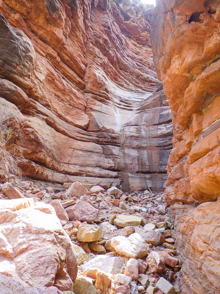 Cove in Hermit Canyon