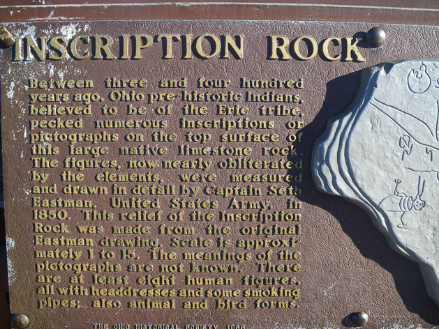 Inscription Rock Sign